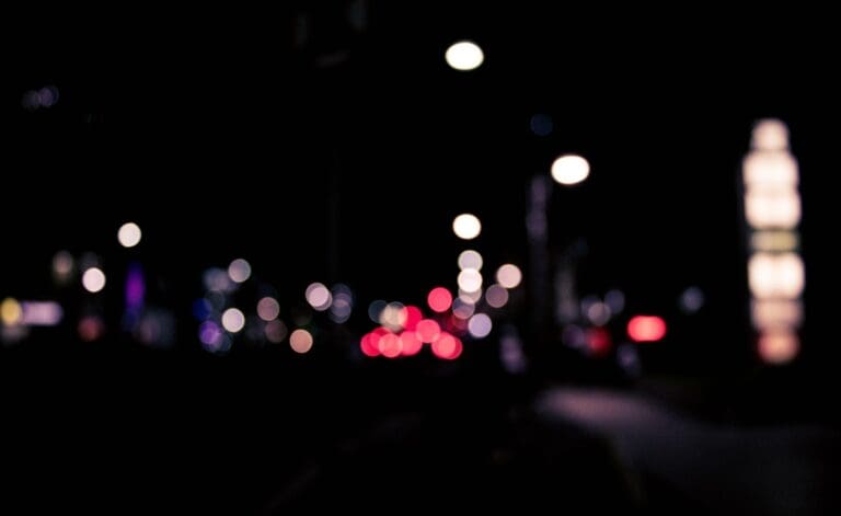 Bokeh Photography of Street